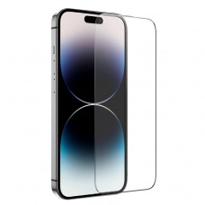 Tempered Glass Για iPhone 14 PRO MAX Full Cover Glue Προστατευτικό Οθόνης - Διάφανο