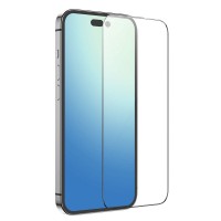 Tempered Glass Για iPhone 14 Full Cover Glue Προστατευτικό Οθόνης - Διάφανο