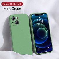 OEM Back Cover Case Σιλικόνη Για Iphone 13 (6.1)" Προστασία Κινητό -Πράσινο