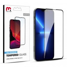Tempered Glass Για iPhone 13/13 PRO (6.1") Full Cover Glue Προστατευτικό Οθόνης - Mαύρο
