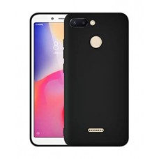 OEM Back Θήκη Σιλικόνης Για Xiaomi Redmi 6/6A Προστασία Κινητό -Μαύρο