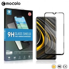 Tempered Glass 9H Για Xiaomi POCO M3 Προστατευτικό Οθόνης Full Glue - Μαύρο