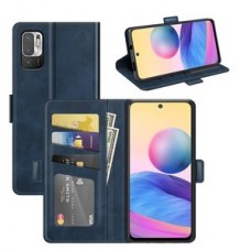 OEM Βιβλίο Θήκη Για Xiaomi REDMI NOTE 10 5G/POCO M3 PRO δερμάτινο μαζί με Stand - ΜΠΛΕ