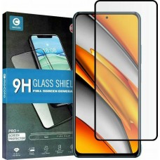 Tempered Glass 9H Για Xiaomi POCO F3 Προστατευτικό Οθόνης Full Glue - Μαύρο
