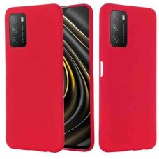 OEM Back Θήκη Σιλικόνης Για Xiaomi POCO M3 Προστασία Κινητό -Κόκκινο