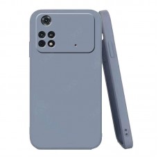 OEM Back HARD COVER Θήκη Σιλικόνης Για Xiaomi POCO X4 PRO Προστασία Κινητό -GRAY BLUE