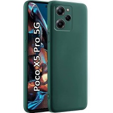 OEM Back HARD COVER Θήκη Σιλικόνης Για Xiaomi POCO X5 PRO Προστασία Κινητό -Πράσινο