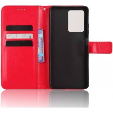 Θήκη Book Style με Βάση Στήριξης για Xiaomi Note12 5G/ POCO X5 -Κόκκινο