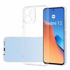 OEM Back Θήκη Σιλικόνης Για Xiaomi REDMI 12 4G Προστασία Κινητό - Διάφανο