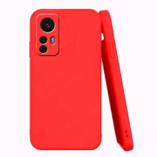  OEM HARD COVER Θήκη Σιλικόνης Για Xiaomi NOTE 12S Προστασία Κινητό -Κόκκινο