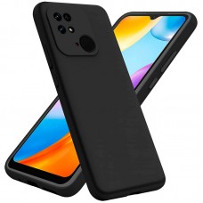 OEM Back HARD COVER Θήκη Σιλικόνης Για Xiaomi REDMI 10C Προστασία Κινητό - Μαύρο
