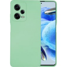  Θήκη Σιλικόνης Για Xiaomi NOTE 12PRO 5G Προστασία Κινητό -Πράσινο