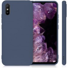 OEM Back Θήκη Σιλικόνης Για Xiaomi REDMI 9A Προστασία Κινητό - ΜΠΛΕ