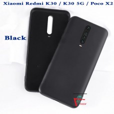 OEM Hard Back Cover Case Σκληρή Σιλικόνη Θήκη Για Xiaomi Poco F2/K30- Μαύρο