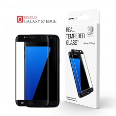 Tempered Glass Για Samsung S7 Edge Full Glue Προστατευτικό Οθόνης -Μαύρο