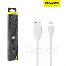 Καλώδιο Awei Fast Data CL-981 για iphone/ipad/ipod 1m - Μαύρο