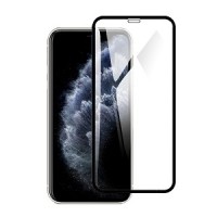 Tempered Glass Για iPhone XS Max/11 Pro Max Full Cover Glue Προστατευτικό Οθόνης - Mαύρο