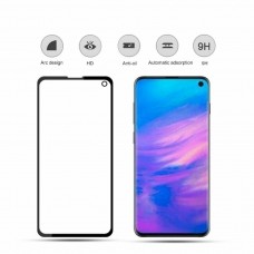 Tempered Glass Για Samsung S10e Full Glue Προστατευτικό Οθόνης  - Μαύρο