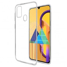 OEM Back Θήκη Σιλικόνης Σκληρη Για Samsung M30S/M21 Προστασία Κινητό - Διάφανο 