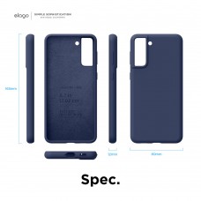 OEM Back Hard Cover Case Σιλικόνη Για Samsung S21 PRO/S30 PRO Προστασία Κινητό ΜΠΛΕ