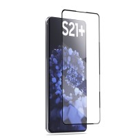 Tempered Glass 9H Για Samsung S21 PLUS Full Glue Προστατευτικό Οθόνης - Μαύρο