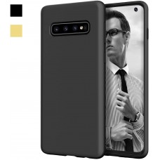 OEM Back HARD Cover Case Σιλικόνη Για Samsung S10 Προστασία Κινητό Μαύρο