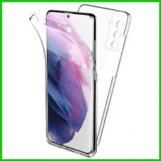 Samsung Galaxy S22 PLUS OEM Front & Back Silicone Σκληρη Two Crystal Διάφανο 