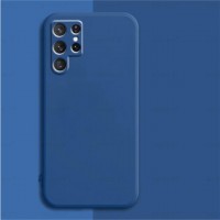OEM Back Cover Case Σιλικόνη Για Samsung S22 ULTRA Προστασία Κινητό -ΜΠΛΕ