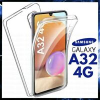 Samsung Galaxy A32 4G OEM Front & Back Silicone Σκληρη Two Crystal Διάφανο 