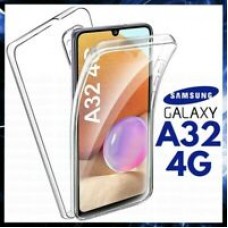 Samsung Galaxy A32 4G OEM Front & Back Silicone Σκληρη Two Crystal Διάφανο 