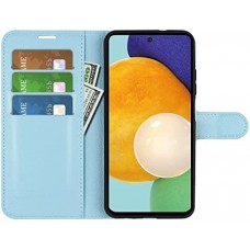 Θήκη Book Style με Βάση Στήριξης για Samsung (Galaxy A03) -Γαλάζιο
