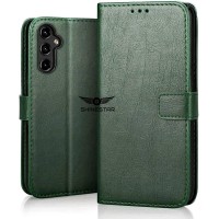 Θήκη Book Style με Βάση Στήριξης για Samsung (Galaxy A05S) -Πράσινο