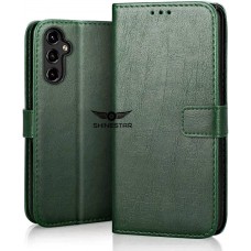 Θήκη Book Style με Βάση Στήριξης για Samsung (Galaxy A25) -Πράσινο
