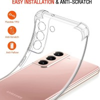 OEM Back Cover Case Σιλικόνη με Γωνίες  Samsung S23 PLUS Προστασία Κινητό - Διάφανο