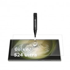 Liquid UV Full Tempered Glass Για Samsung S24 ULTRA Προστατευτικό Οθόνης - Διάφανο
