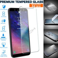 Tempered Glass 9H Για Samsung A6 2018 Full Glue Προστατευτικό Οθόνης -διαφανής