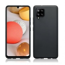 OEM Back Hard Cover Case Σιλικόνη Για Samsung A42 Προστασία Κινητό Μαύρο