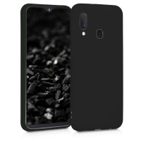 OEM Back Hard Cover Case Σιλικόνη Για Samsung A20E Προστασία Κινητό -Μαύρο