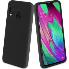 OEM Back Θήκη Σιλικόνης Σκληρη Για Samsung A20E Προστασία Κινητό Μαύρο