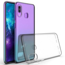 OEM Back Θήκη Σιλικόνης Σκληρη Για Samsung A40 Προστασία Κινητό - Διάφανο 